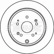 Borg & Beck BBD4610 - Brake Disc autospares.lv