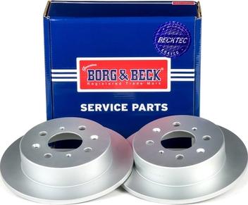 Borg & Beck BBD4093 - Brake Disc autospares.lv