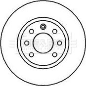 Borg & Beck BBD4010 - Brake Disc autospares.lv