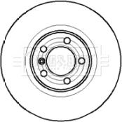 Borg & Beck BBD4085 - Brake Disc autospares.lv