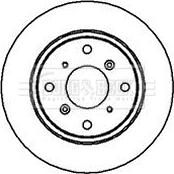 Borg & Beck BBD4080 - Brake Disc autospares.lv