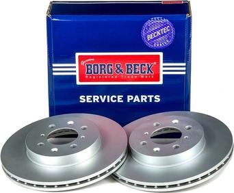 Borg & Beck BBD4081 - Brake Disc autospares.lv
