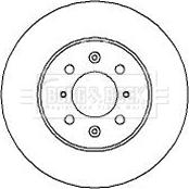 Borg & Beck BBD4027 - Brake Disc autospares.lv