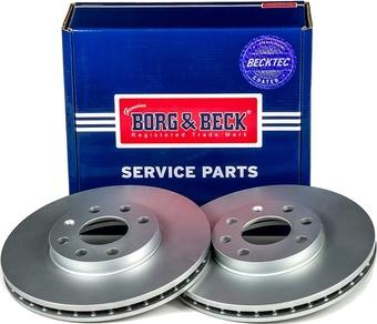 Borg & Beck BBD4073 - Brake Disc autospares.lv