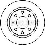 Borg & Beck BBD4190 - Brake Disc autospares.lv