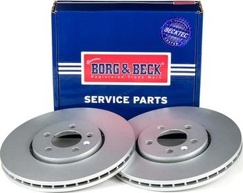 Borg & Beck BBD4105 - Brake Disc autospares.lv