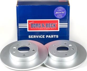 Borg & Beck BBD4114 - Brake Disc autospares.lv