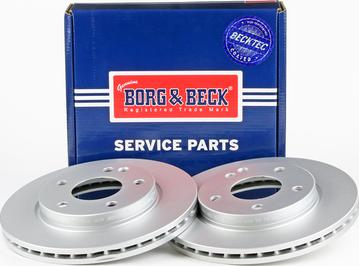 Borg & Beck BBD4110 - Brake Disc autospares.lv