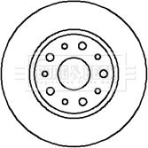 Borg & Beck BBD4181 - Brake Disc autospares.lv