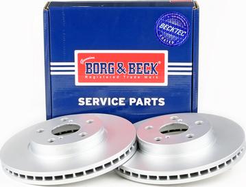 Borg & Beck BBD4131 - Brake Disc autospares.lv