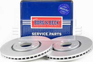 Borg & Beck BBD4133 - Brake Disc autospares.lv