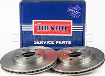 Borg & Beck BBD4123 - Brake Disc autospares.lv