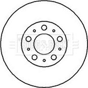 Borg & Beck BBD4179 - Brake Disc autospares.lv