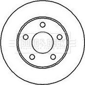 Borg & Beck BBD4178 - Brake Disc autospares.lv