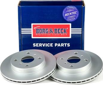 Borg & Beck BBD4173 - Brake Disc autospares.lv