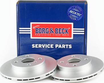 Borg & Beck BBD4172 - Brake Disc autospares.lv