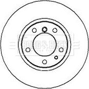 Borg & Beck BBD4894 - Brake Disc autospares.lv