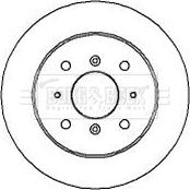 Borg & Beck BBD4892 - Brake Disc autospares.lv