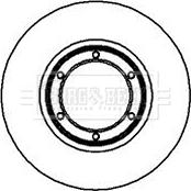 Borg & Beck BBD4840 - Brake Disc autospares.lv