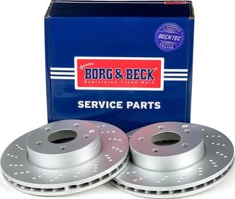 Borg & Beck BBD4800 - Brake Disc autospares.lv