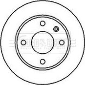 Borg & Beck BBD4885 - Brake Disc autospares.lv