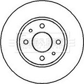 Borg & Beck BBD4880 - Brake Disc autospares.lv