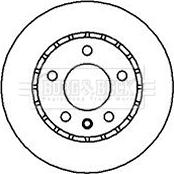 Borg & Beck BBD4888 - Brake Disc autospares.lv