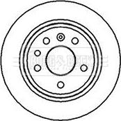 Borg & Beck BBD4883 - Brake Disc autospares.lv