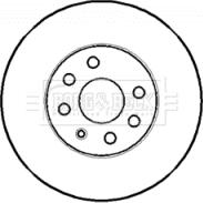 Borg & Beck BBD4393 - Brake Disc autospares.lv