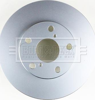 Borg & Beck BBD4345 - Brake Disc autospares.lv