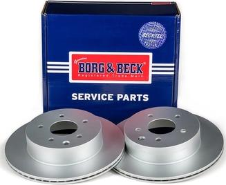 Borg & Beck BBD4368 - Brake Disc autospares.lv