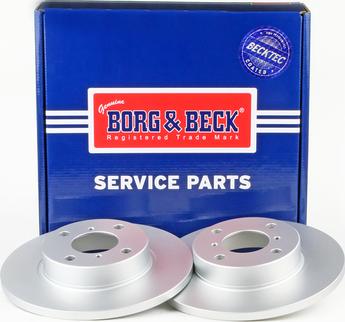 Borg & Beck BBD4300 - Brake Disc autospares.lv