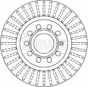 Borg & Beck BBD4314 - Brake Disc autospares.lv