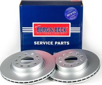 Borg & Beck BBD4314 - Brake Disc autospares.lv