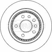 Borg & Beck BBD4312 - Brake Disc autospares.lv