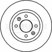 Borg & Beck BBD4317 - Brake Disc autospares.lv