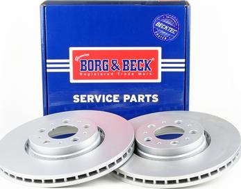 Borg & Beck BBD4389 - Brake Disc autospares.lv