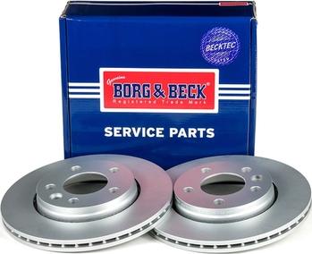 Borg & Beck BBD4387 - Brake Disc autospares.lv