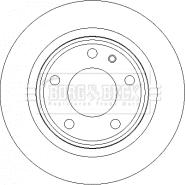 Borg & Beck BBD4339 - Brake Disc autospares.lv