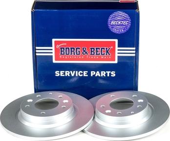 Borg & Beck BBD4335 - Brake Disc autospares.lv