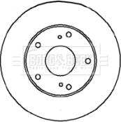 Borg & Beck BBD4331 - Brake Disc autospares.lv