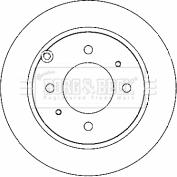 Borg & Beck BBD4337 - Brake Disc autospares.lv