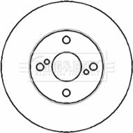 Borg & Beck BBD4379 - Brake Disc autospares.lv