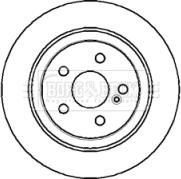 Borg & Beck BBD4291 - Brake Disc autospares.lv