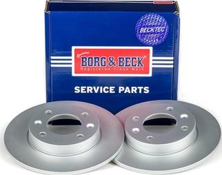 Borg & Beck BBD4249 - Brake Disc autospares.lv