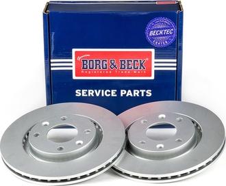 Borg & Beck BBD4245 - Brake Disc autospares.lv