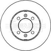 Borg & Beck BBD4204 - Brake Disc autospares.lv