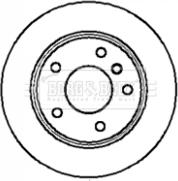 Borg & Beck BBD4289 - Brake Disc autospares.lv