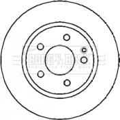 Borg & Beck BBD4286 - Brake Disc autospares.lv