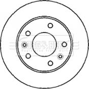 Borg & Beck BBD4283 - Brake Disc autospares.lv